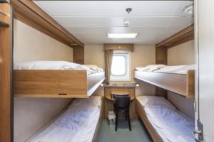 4 Berth Cabin On Board The Connemara Brittany Ferries