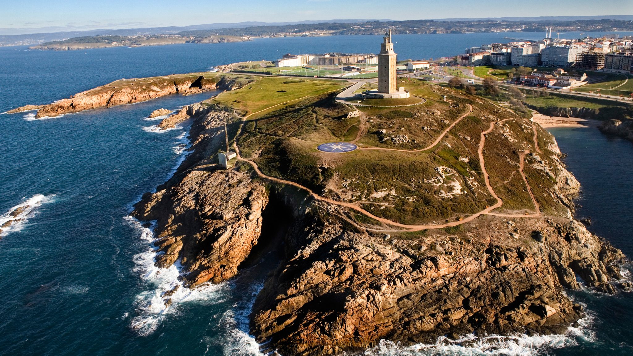 Galicia Tower of Hercules Brittany Ferries